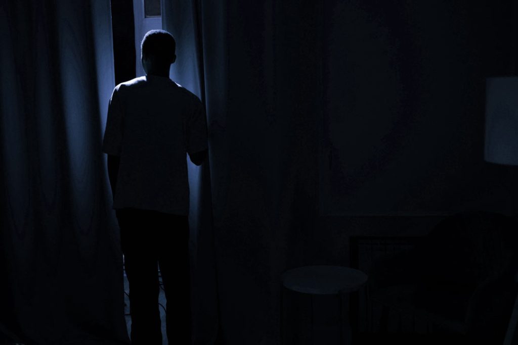 light trespass in bedroom from street lights